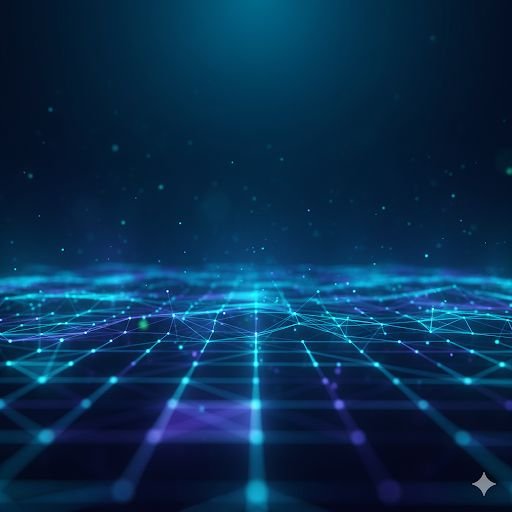 Cyber grid background